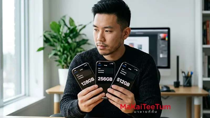 iPhone ความจุไหนขายต่อได้ราคาดีที่สุด?