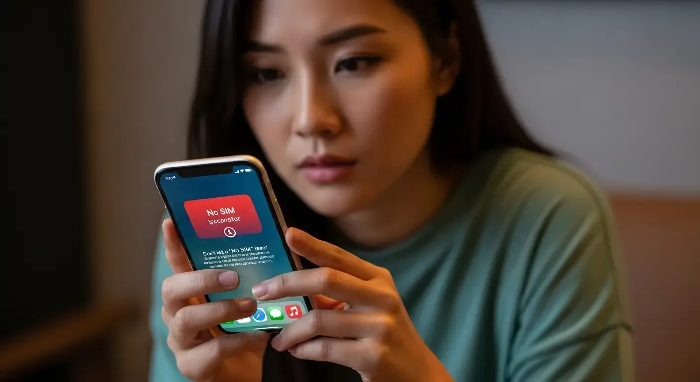 iPhone ขึ้น “No SIM” ทั้งที่ใส่ซิมอยู่ แก้ปัญหายังไง