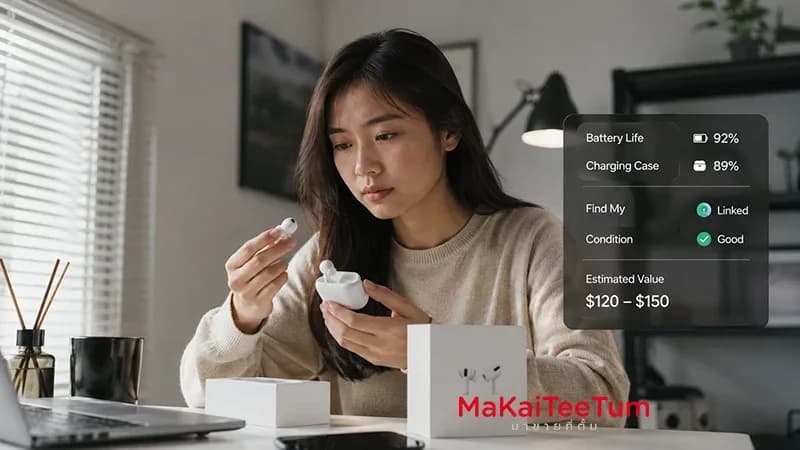 AirPods แบตเสื่อมดูยังไง ก่อนซื้อหรือขายมือสอง