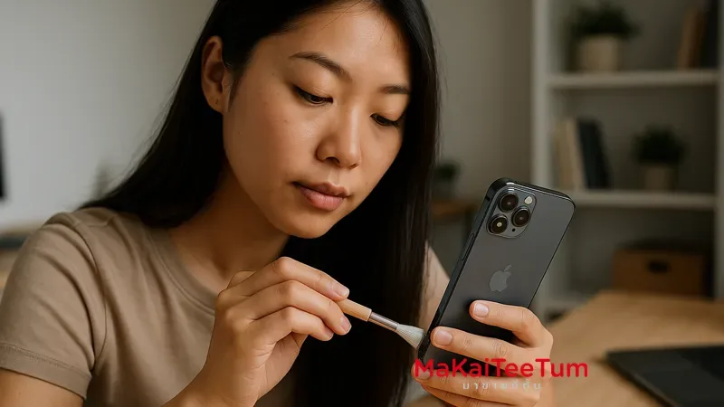 วิธีล้างพอร์ตชาร์จ iPhone อย่างปลอดภัย ไม่ให้พังและชาร์จไม่เข้า