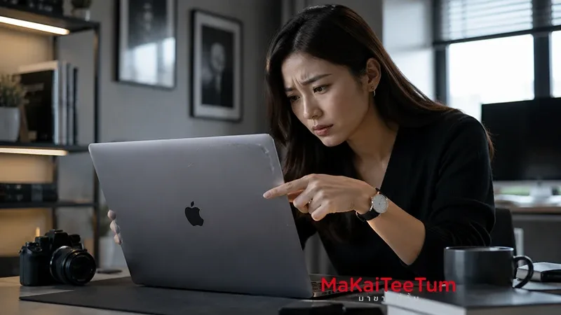 MacBook จอ Burn-in คืออะไร เช็กยังไงก่อนขาย