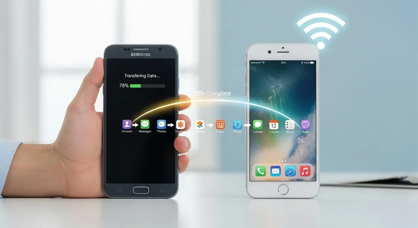 How to Transfer Data from Android to iPhone Easily