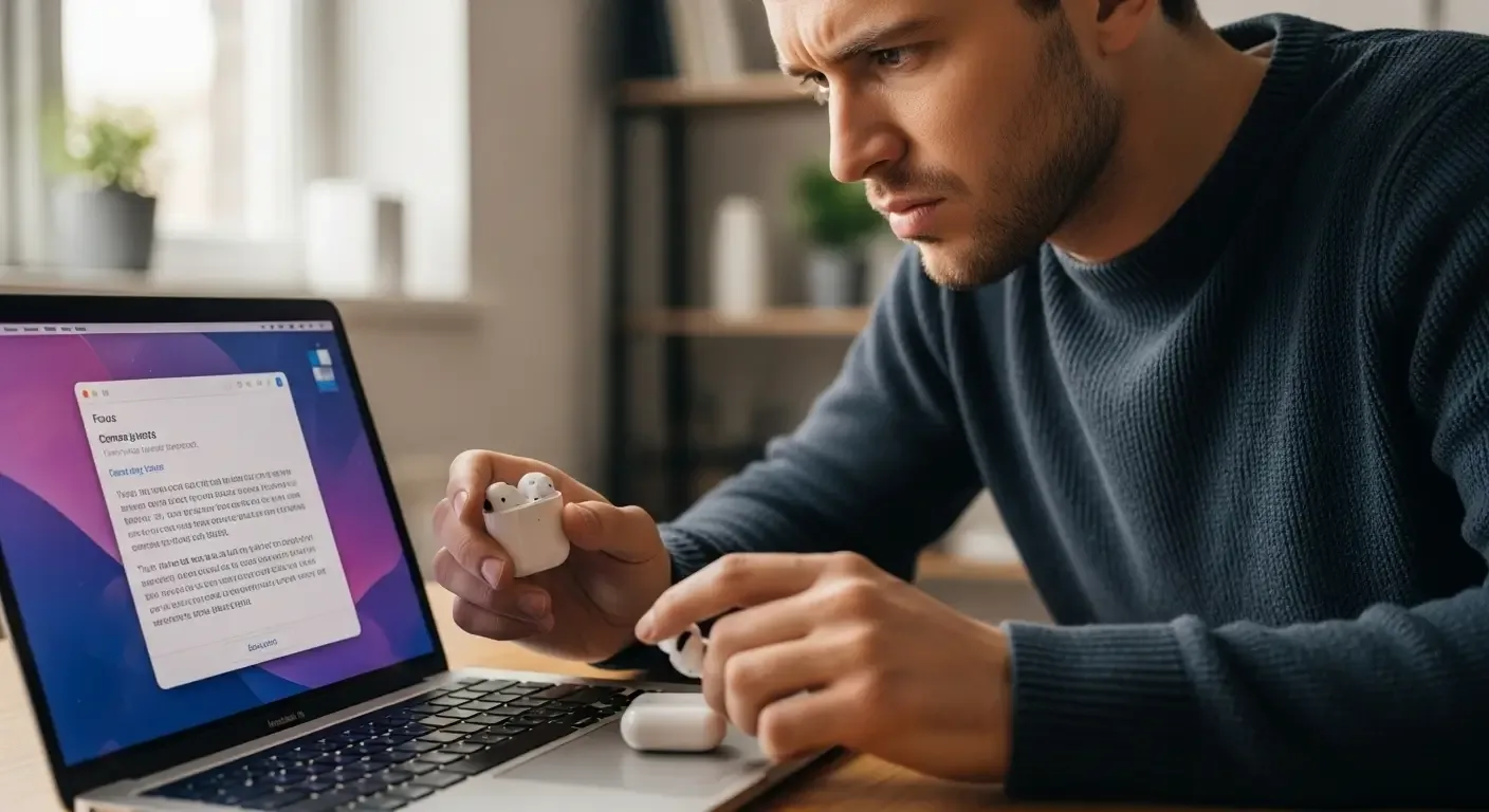 ปัญหาการเชื่อมต่อ AirPods กับ MacBook และวิธีแก้ไข