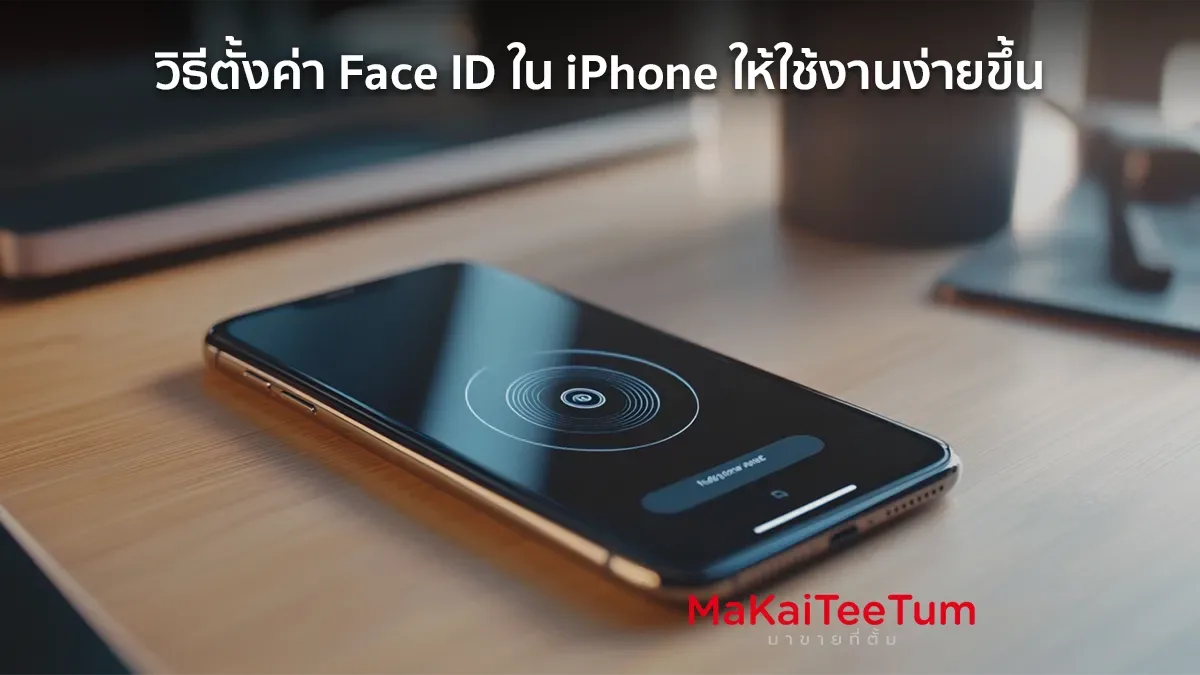 วิธีตั้งค่า Face ID ใน iPhone ให้ใช้งานง่ายขึ้น