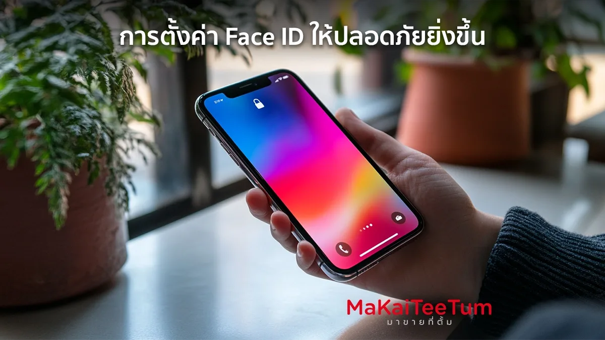 การตั้งค่า Face ID ให้ปลอดภัยยิ่งขึ้น