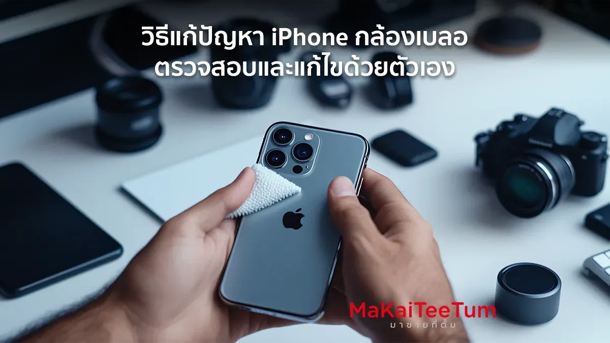 วิธีแก้ปัญหา iPhone กล้องเบลอ ตรวจสอบและแก้ไขด้วยตัวเอง