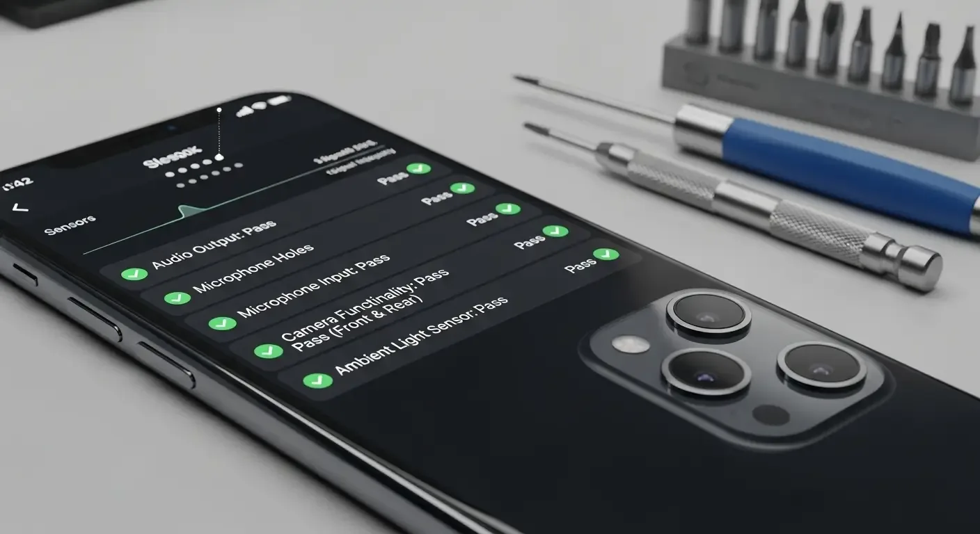 วิธีทดสอบลำโพง ไมโครโฟน และเซ็นเซอร์ iPhone ทุกจุดก่อนขาย