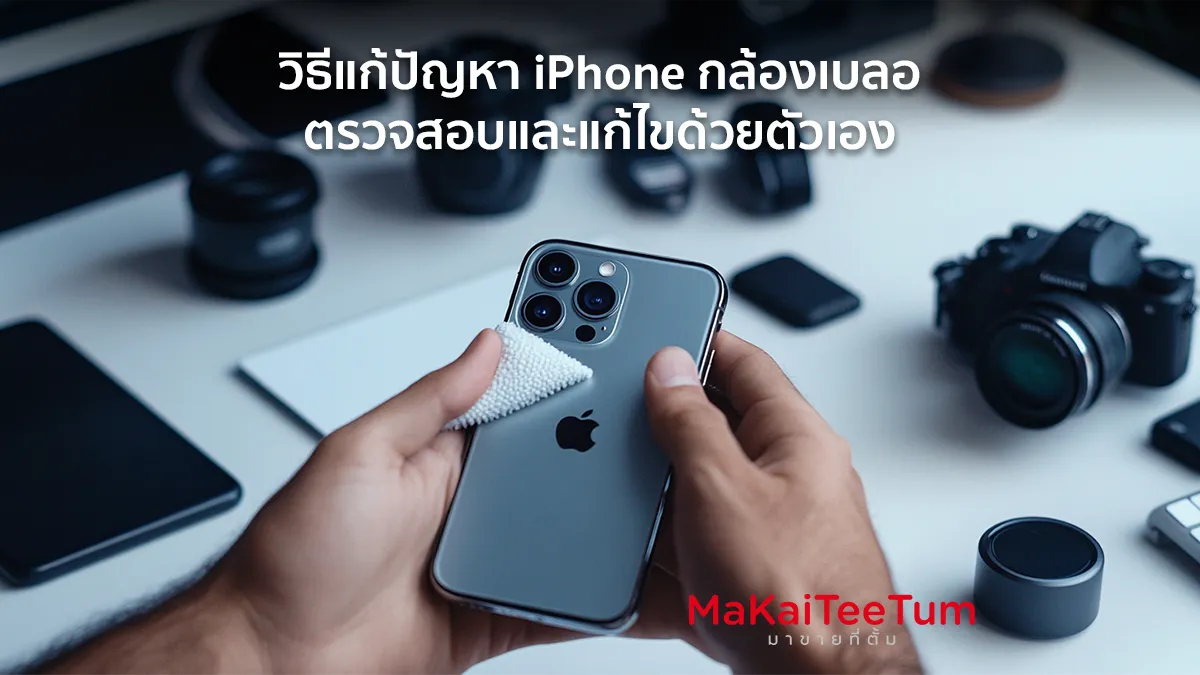 วิธีแก้ปัญหา iPhone กล้องเบลอ ตรวจสอบและแก้ไขด้วยตัวเอง
